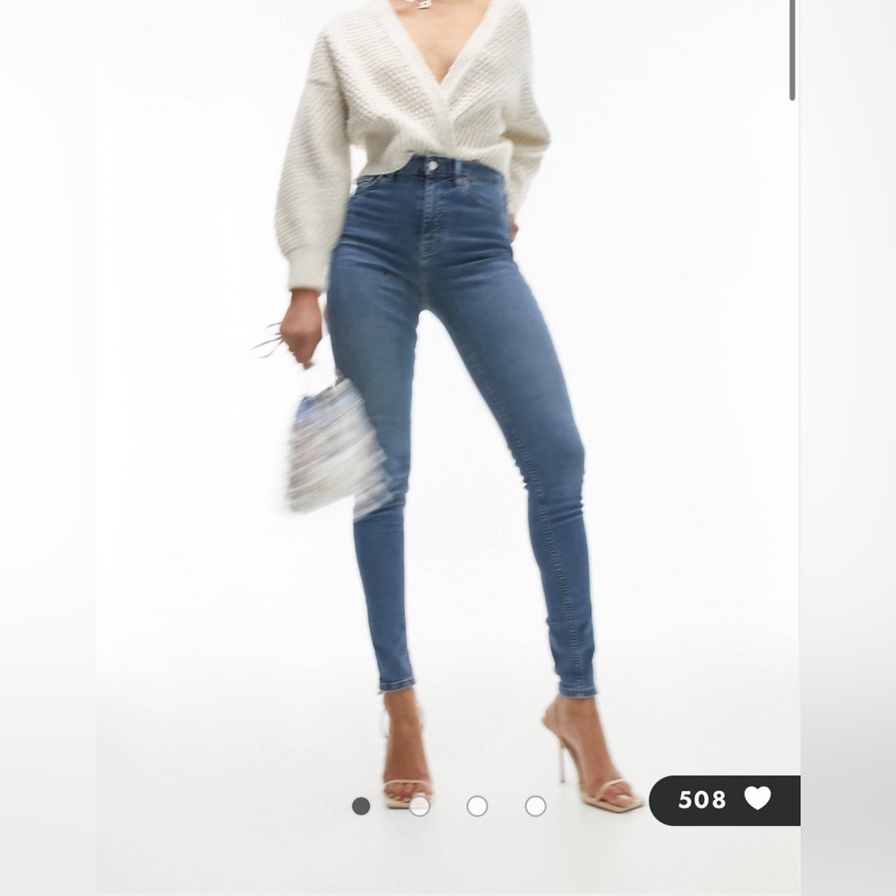 Topshop Moto Tall Jamie Jeans